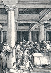 Presentationen av Kristus i templet, 1506 1906 av Albrecht Dürer