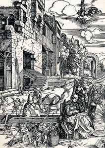 Resten under flykten till Egypten, 1506 1906 av Albrecht Dürer