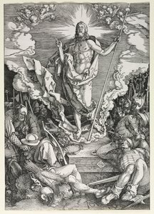 Uppståndelsen, 1510. av Albrecht Dürer