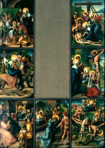 Jungfru Marias sju smärtor av Albrecht Dürer