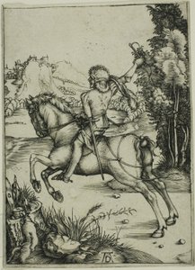Den lilla kuriren av Albrecht Dürer