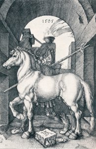 Den lilla hästen, 1505 1906 av Albrecht Dürer