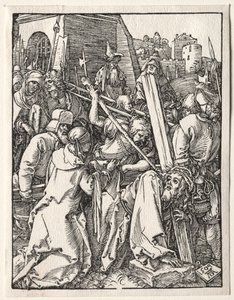 Den lilla passionen: Kristus som bär korset, 1509. av Albrecht Dürer