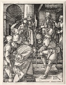 Den lilla passionen: Kristus före Annas av Albrecht Dürer