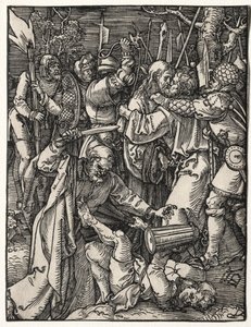 Den lilla passionen: Kristi svek. av Albrecht Dürer