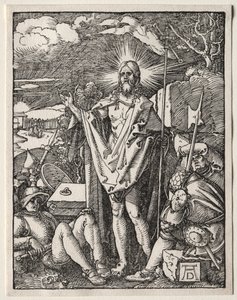 Den lilla passionen: Uppståndelsen av Albrecht Dürer