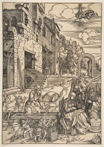 The Journ of the Holy Family in Egypt, från The Life of the Virgin, efter 1511. av Albrecht Dürer