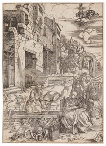 The Sojourn of the Holy Family in Egypt, från The Life of the Virgin, ca. 1504. av Albrecht Dürer