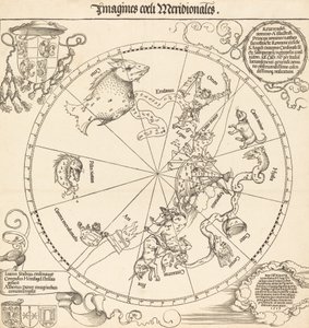 Det södra himmelska halvklotet, 1515. av Albrecht Dürer