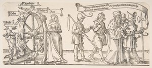 Tapeten på Michelfeld.n.d. av Albrecht Dürer