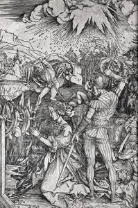 Tortyren av den heliga Katarina av Alexandria av Albrecht Dürer
