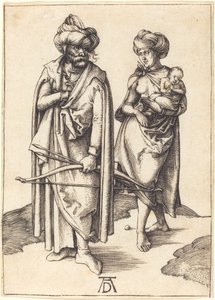 Den turkiska familjen av Albrecht Dürer