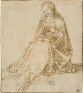 Jungfru Maria i Bebådelsen av Albrecht Dürer