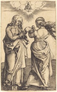 Jungfrun och barnet med Saint Anne av Albrecht Dürer