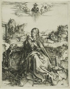 Jungfrun med trollsländan av Albrecht Dürer