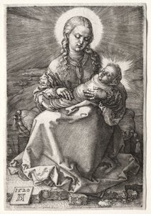 Jungfrun med det insvepta barnet av Albrecht Dürer