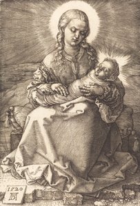 Jungfrun med det insvepta barnet, 1520. av Albrecht Dürer