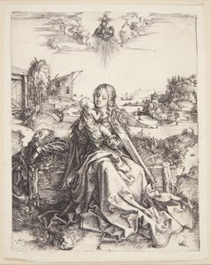 Jungfrun med trollsländan av Albrecht Dürer