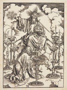 Visionen om de sju ljusstakarna av Albrecht Dürer