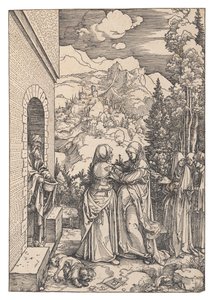 Visitationen, 1503. av Albrecht Dürer