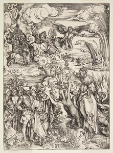 The Whore of Babylon, från The Apocalypse av Albrecht Dürer