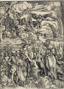 The Whore of Babylon, från The Apocalypse av Albrecht Dürer