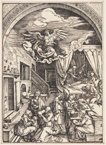 Jungfruns födelse av Albrecht Dürer