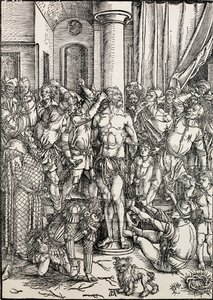 Flagelleringen, c149697 av Albrecht Dürer