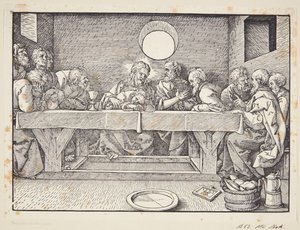 Sista måltiden av Albrecht Dürer