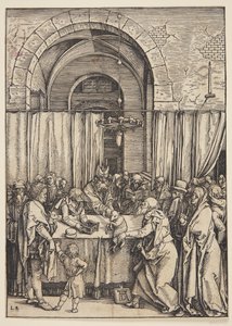 Avslaget på Joachims erbjudande av Albrecht Dürer