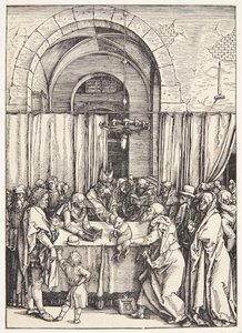 Avslaget på Joachims erbjudande av Albrecht Dürer