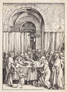 Avslaget på Joachims erbjudande av Albrecht Dürer