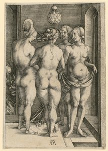 Fyra häxor av Albrecht Dürer
