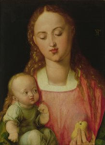 Virgin and Child, även känd som Virgin with the Pear, 1526 av Albrecht Dürer