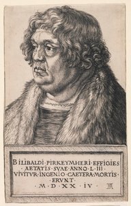 Willibald Pirckheimer av Albrecht Dürer