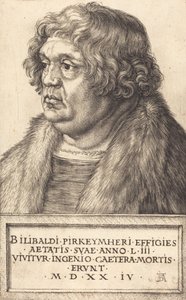 Willibald Pirckheimer, 1524. av Albrecht Dürer