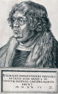 Willibald Pirckheimer, 1524 1906 av Albrecht Dürer