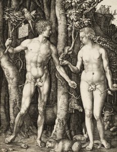 Adam och Eva av Albrecht Dürer