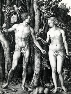Adam och Eva av Albrecht Dürer