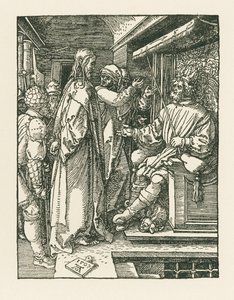 Kristus inför Herodes av Albrecht Dürer or Duerer