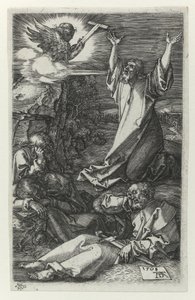 Kristus i olivträdens trädgård av Albrecht Dürer