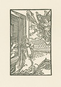 David ber. Illustration till Diurnale s m chorum ecclesie Basilien. Tryckt av Johann Bergmann, Basel av Albrecht Dürer or Duerer
