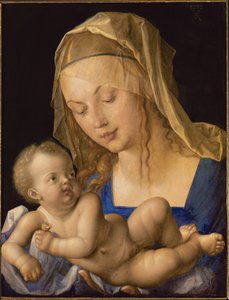 Madonna med päronet av Albrecht Dürer or Duerer