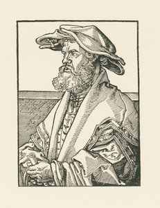 Porträtt av Helius Eobanus Hessus av Albrecht Dürer or Duerer