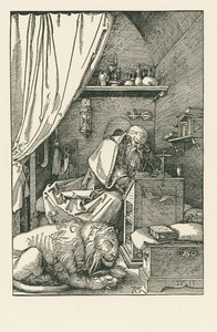 Sankt Hieronymus i sin cell av Albrecht Dürer or Duerer