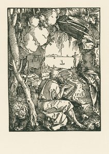 Sankt Hieronymus i grottan av Albrecht Dürer or Duerer