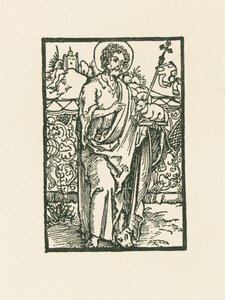 Sankt Johannes Döparen av Albrecht Dürer or Duerer