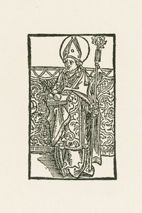 Sankt Nikolaus av Albrecht Dürer or Duerer