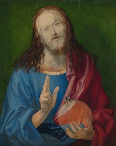 Salvator Mundi, ca 1505 (olja på lind) av Albrecht Dürer