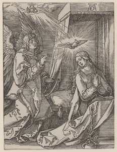 Beskedet, eller Die Verkundigung av Albrecht Dürer